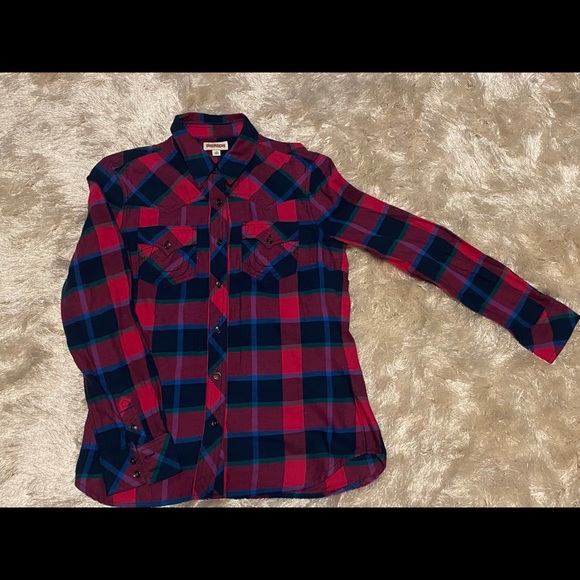 Plaid Button Down - Picture 1 of 2